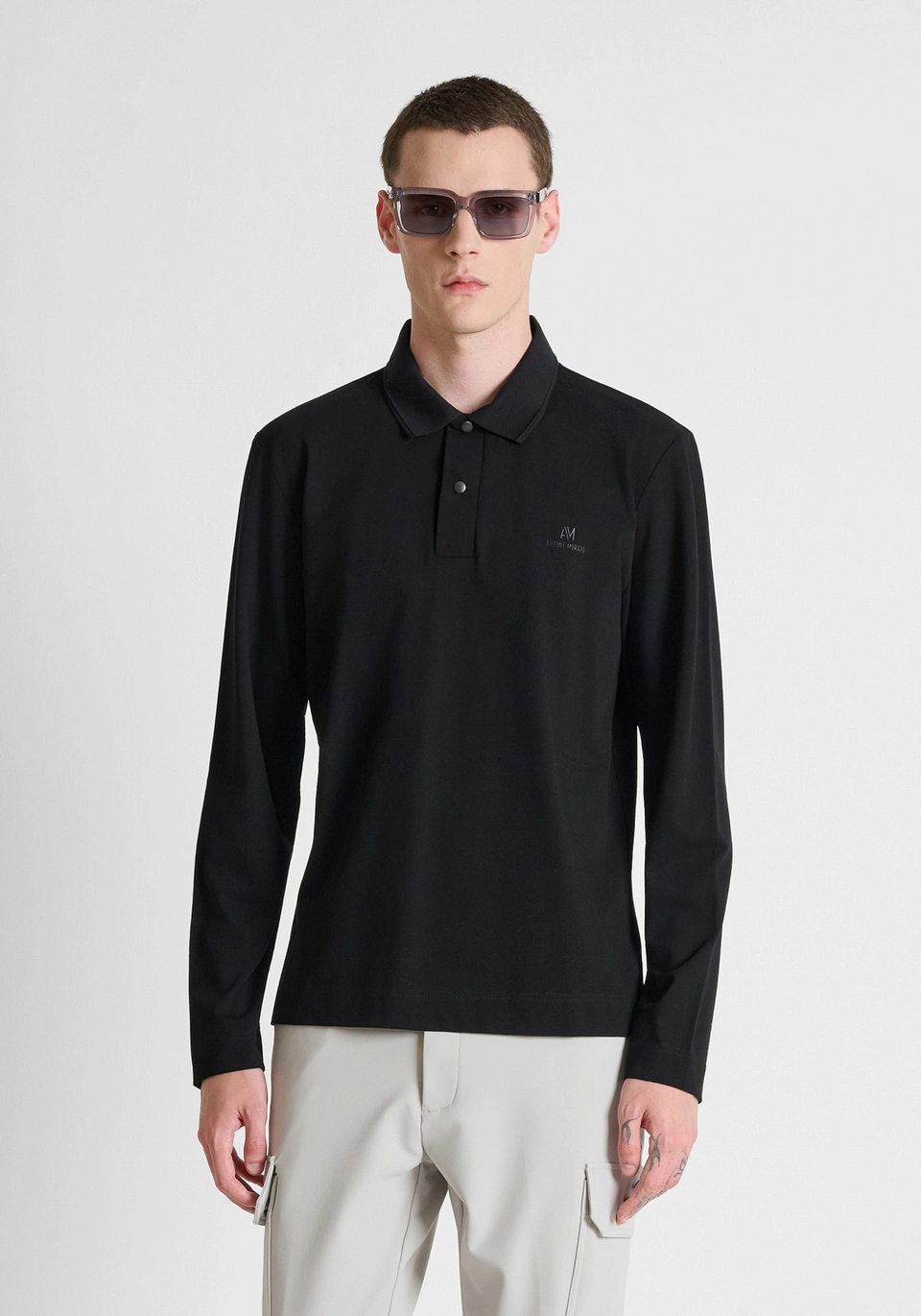 Поло ANTONY MORATO MMKL00337FA100283---9000